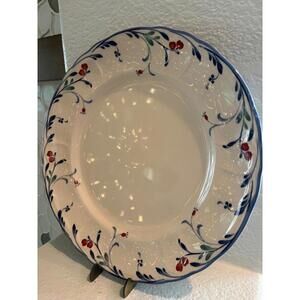 12.5" Epoch Berry Grove E528 Platter Plate Server vintage cottage